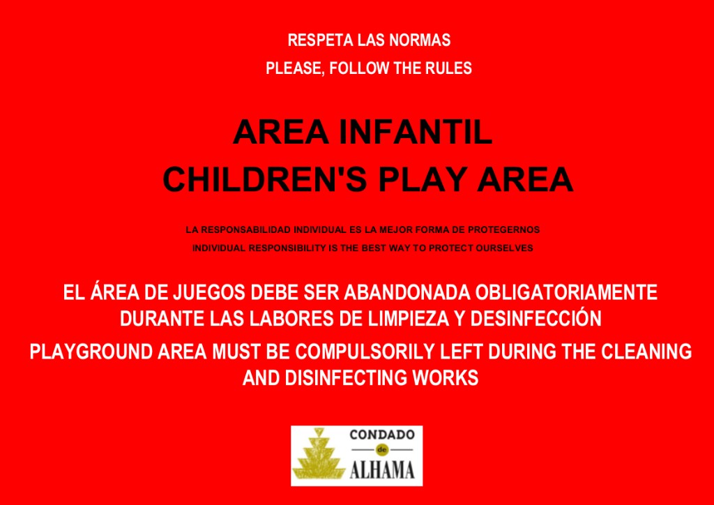 CHILDREN'S PLAY AREA RULES