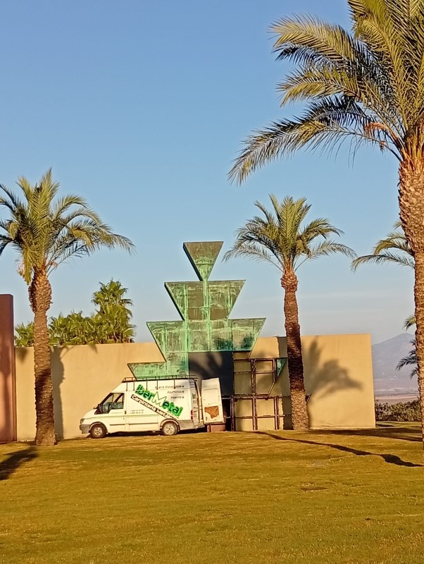 REPAIR OF THE MONOLITH AT THE MAIN ACCESS ROUNDABOUT REPAIR OF THE MONOLITH AT THE MAIN ACCESS ROUNDABOUT