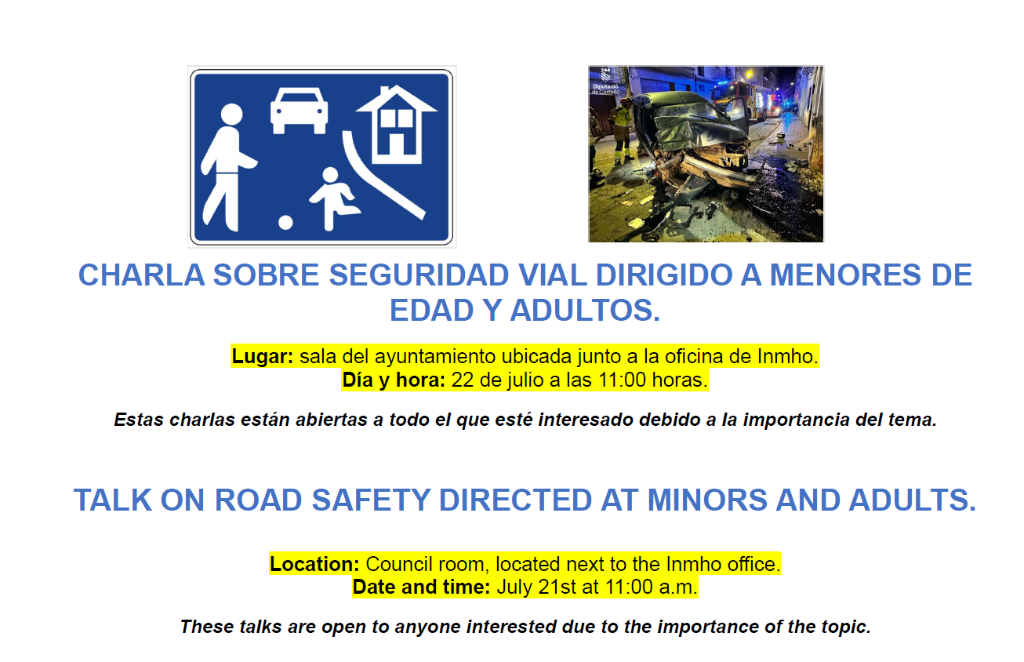 Talks on Gender Violence and Road Safety