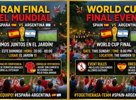  Jardín 10 - World Cup Final – Spain vs Argentina