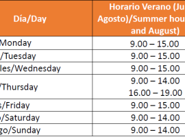 ADMINISTRATION SUMMER SCHEDULE ADMINISTRATION SUMMER SCHEDULE