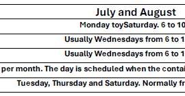 Underground Bins - Calendar Update
